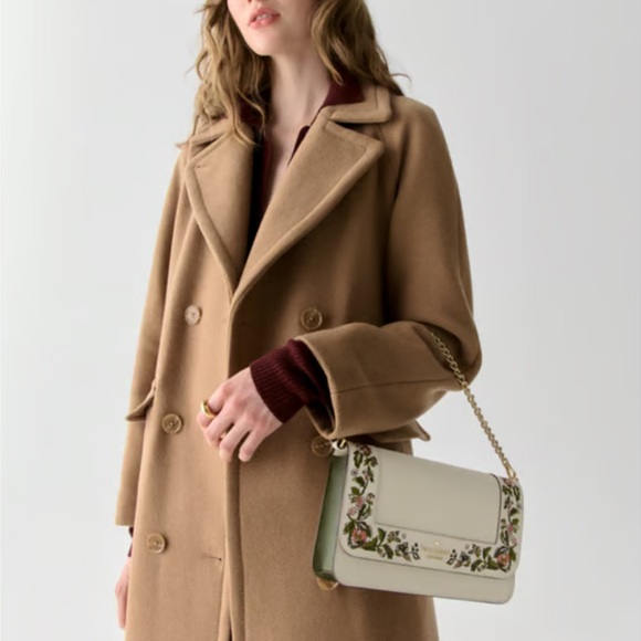 NWT - Kate Spade Madison Floral Medium Convertible Crossbody - Picture 4 of 10